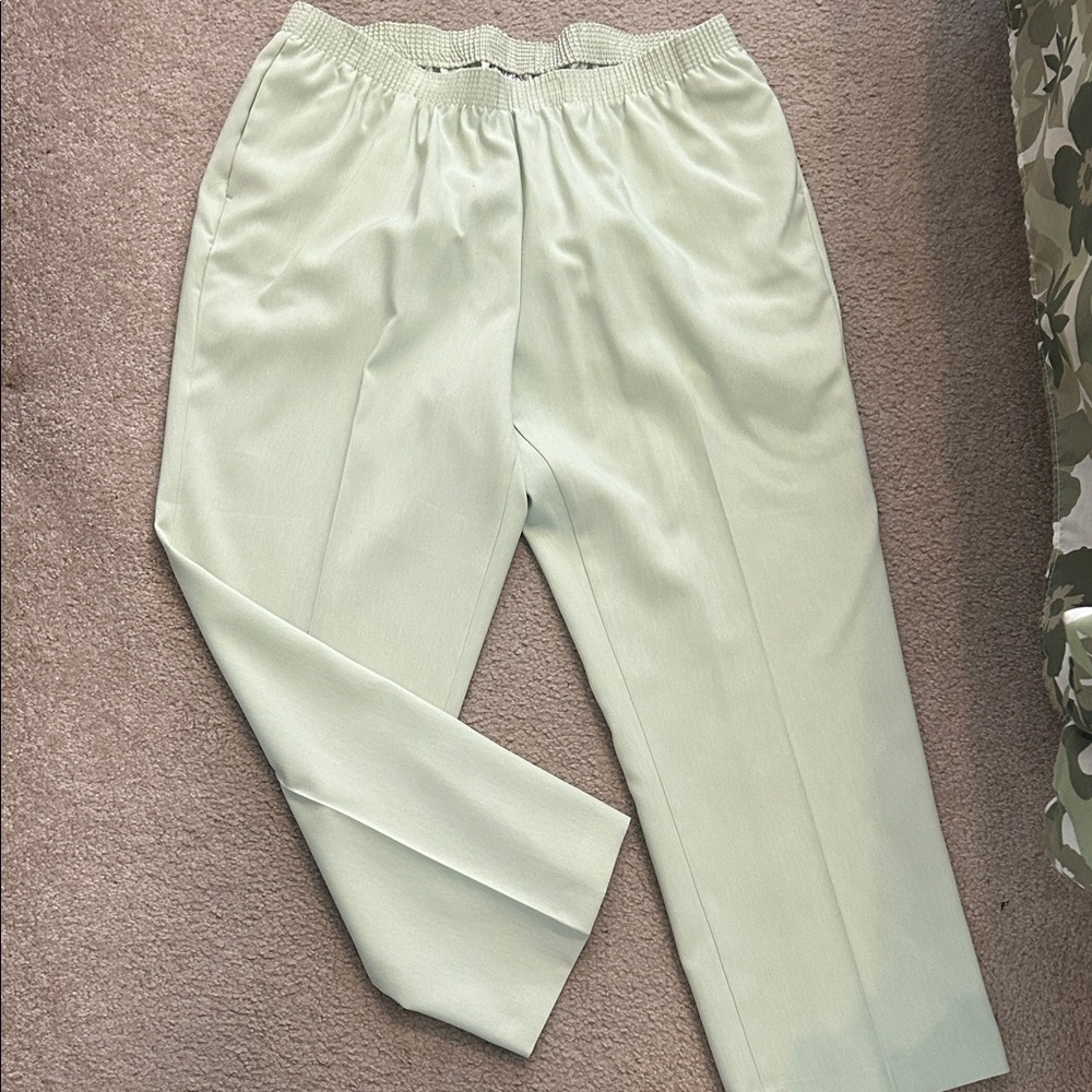 Allison Daley Mint Green Dress Pants